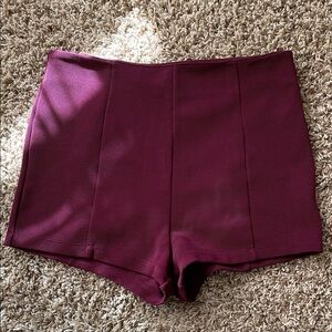 Forever 21 High Waist Plum Shorts